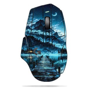 Abstract Blue Swirl Pattern