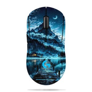 Abstract Blue Swirl Pattern