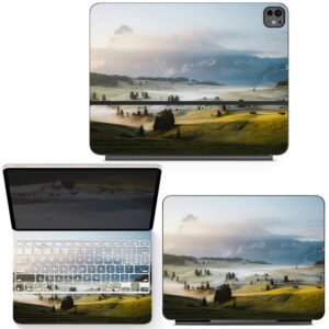 Alpine Meadow at Dawn