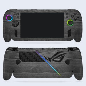 Black Wood Horizontal Grain