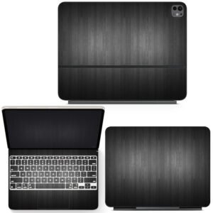 Black Wood Vertical Grain