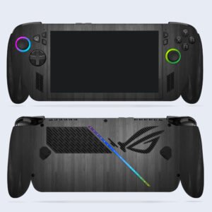 Black Wood Vertical Grain