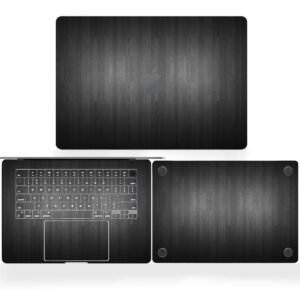 Black Wood Vertical Grain