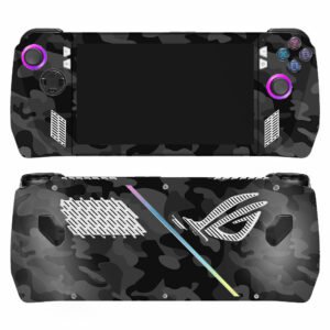 Black and Gray Camouflage