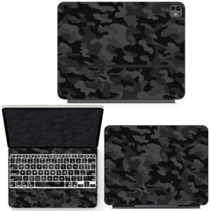 Black and Gray Camouflage