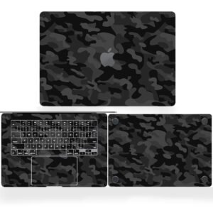 Black and Gray Camouflage