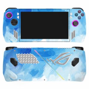 Blue Layered Painting