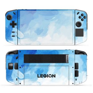 Blue Layered Painting