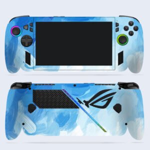 Blue Layered Painting