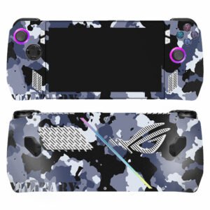 Blue and Gray Camouflage