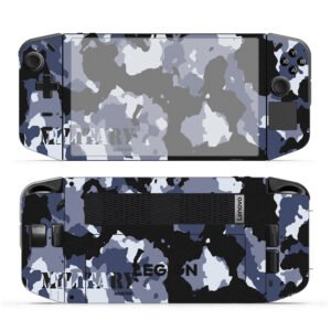 Blue and Gray Camouflage