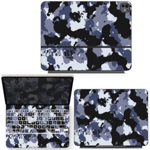 Blue and Gray Camouflage