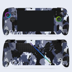 Blue and Gray Camouflage