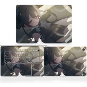 Cheongsam Girl with Butterfly Decoration