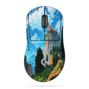 Fantasy Cliffside Castle