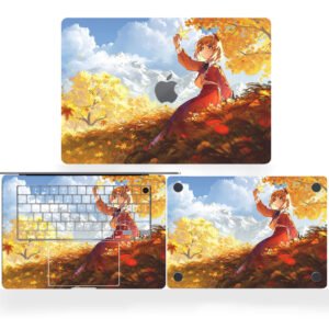 Girl in Autumn Mountains