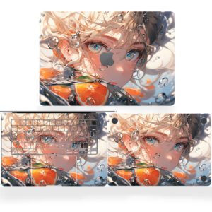 Girl in Water with Oranges