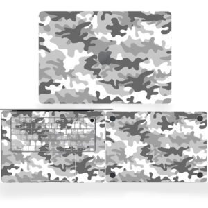 Gray and White Camouflage