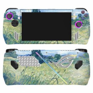 Green Wheat Field with Cypress, 1889