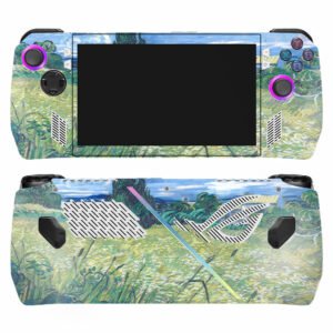 Green Wheat Field with Cypress, 1889