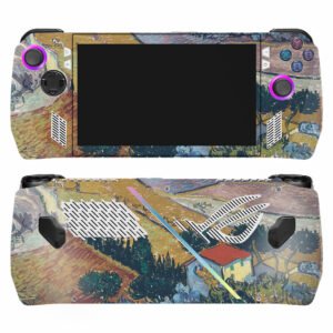 Landscape with House and Ploughman, 1889