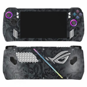 Monochrome Camouflage Pattern