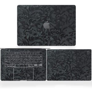 Monochrome Camouflage Pattern