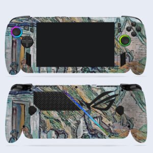 Old Cottages, Chaponval, 1890