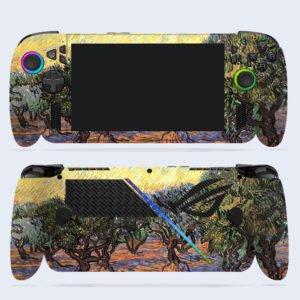 Olive Trees, Orange Sky, 1889