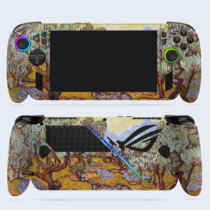 Olive Trees with Yellow Sky and Sun, 1889