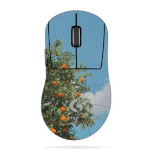 Orange Tree with Crescent Moon