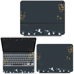 Oriental Floral Wave