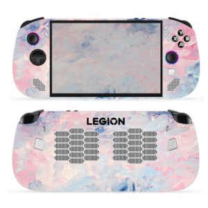 Pink and Blue Impression