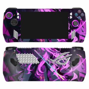 Purple Hair Demon Girl