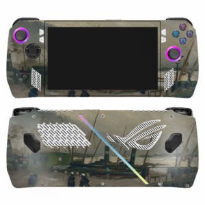 Quayside with Ships in Amsterdam, 1885