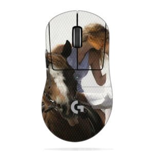 Romantic Horseback Kiss