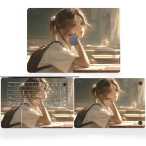 School Girl in Classroom