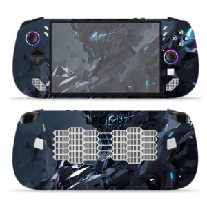 Silver Blue Mecha Core