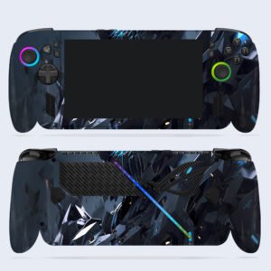 Silver Blue Mecha Core