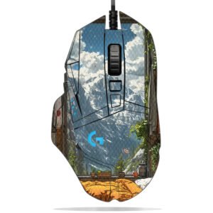 Snow Mountain Window View