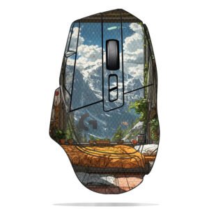 Snow Mountain Window View