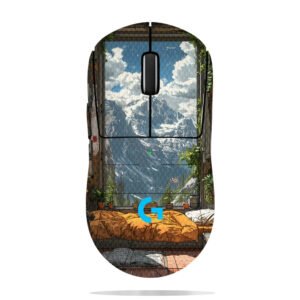 Snow Mountain Window View