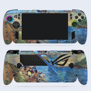 The Langlois Bridge at Arles with Women Washing, 1888