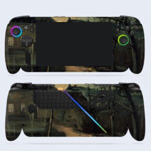 The Parsonage at Nuenen at Dusk, Seen from the Back, 1885