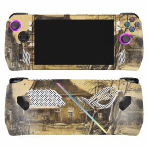 The Vicarage at Neunen, Seen from the Back, with Artist's Studio on the Right, 1884