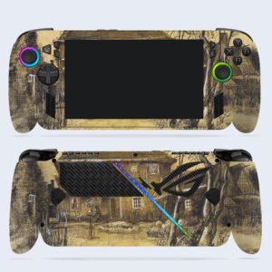 The Vicarage at Neunen, Seen from the Back, with Artist's Studio on the Right, 1884