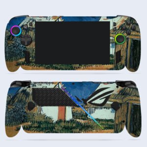 Three White Cottages in Saintes-Maries, 1888