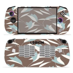 Turquoise-White Leaf