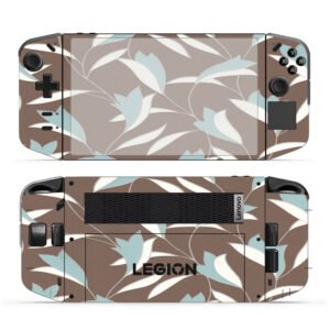 Turquoise-White Leaf