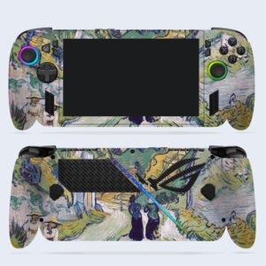 Village Street and Steps in Auvers with Figures, 1890